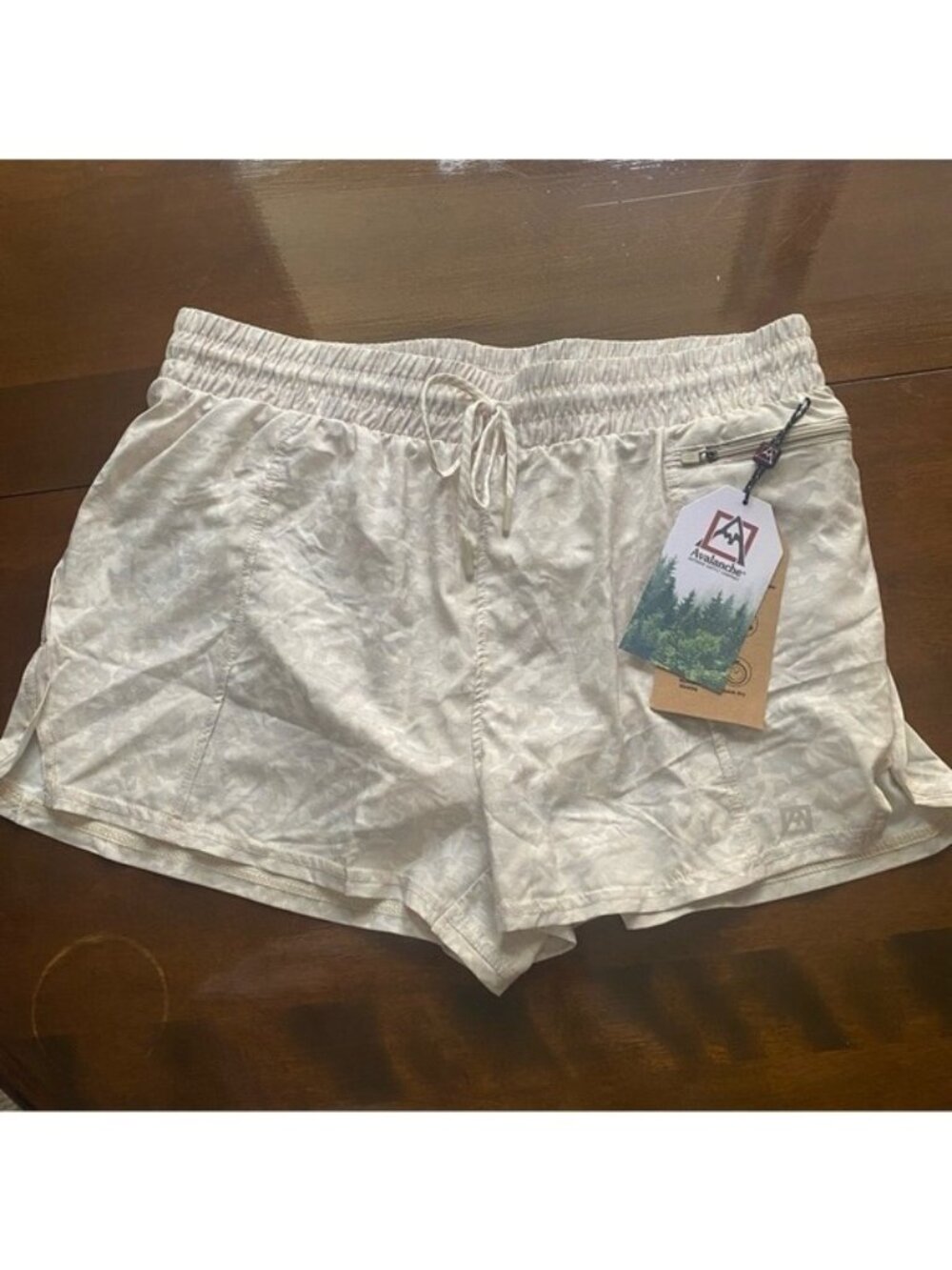 Avalanche Amsterdam Printed Shorts - Built-In Brief (For Women) Size M New